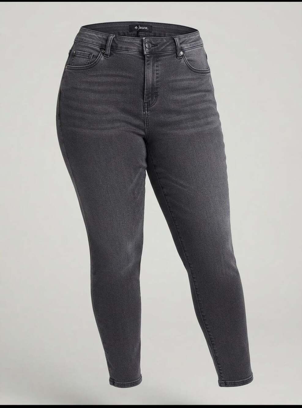 d.jeans Women's Black Washed High Rise Skinny Jeans Size 12